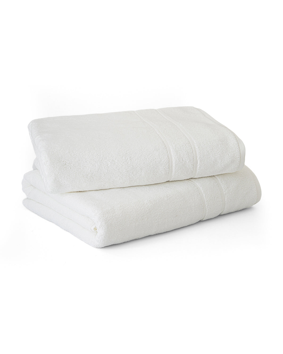 Classic Turkish Cotton Ultra-Dense Bath Sheet Duo
