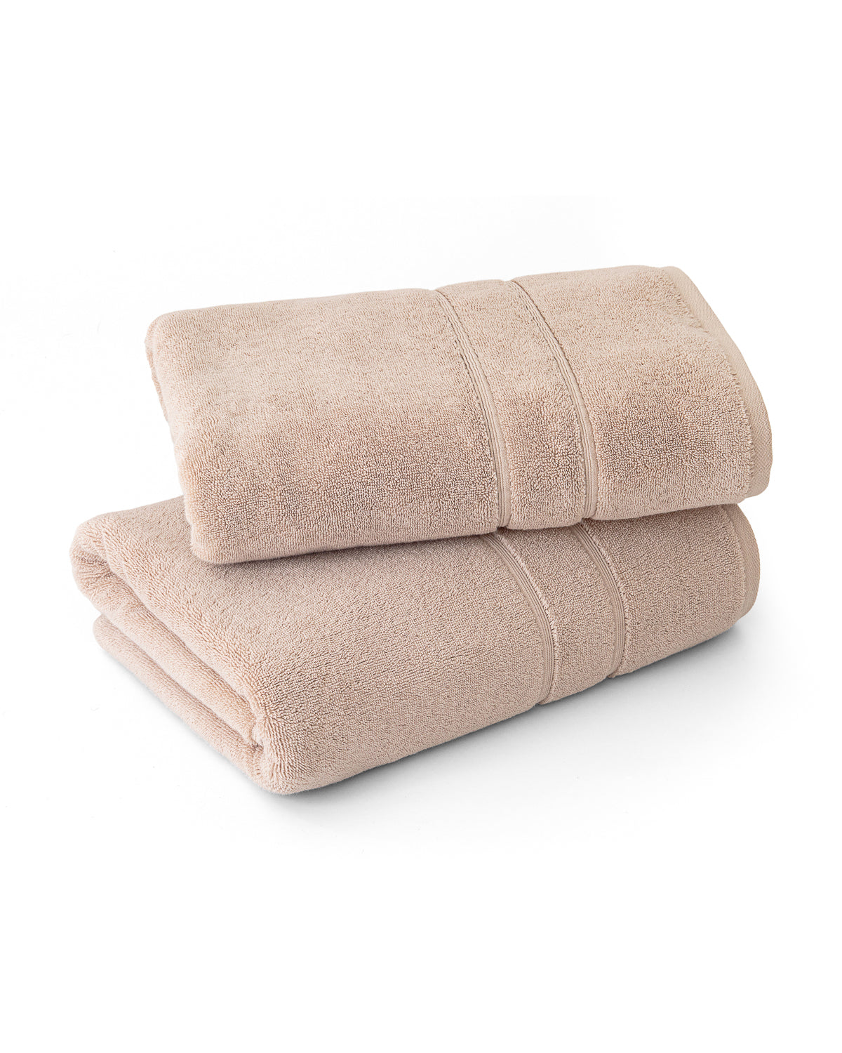 Classic Turkish Cotton Ultra-Dense Bath Towel Duo