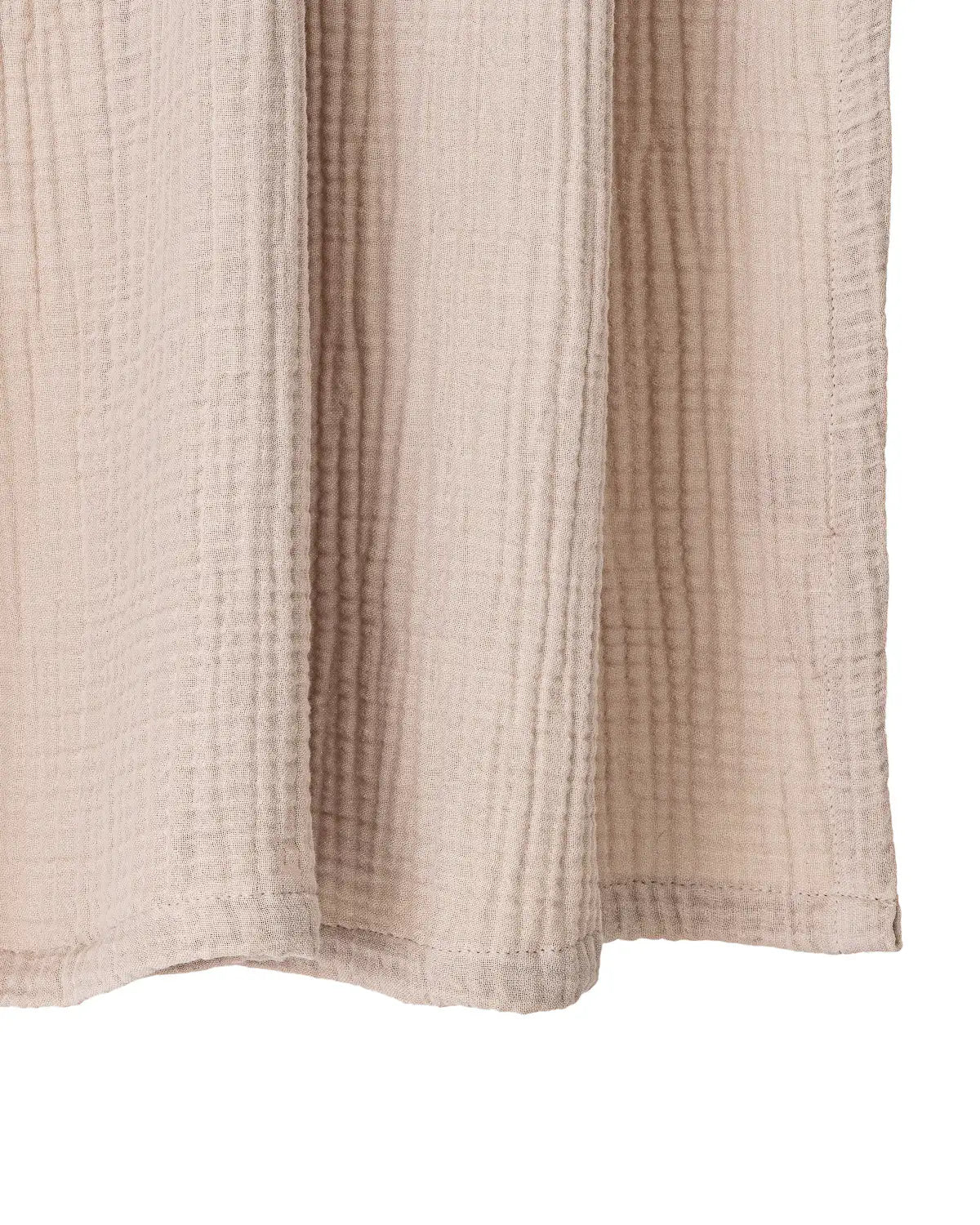 4-Layer Cotton Gauze Shower Curtain