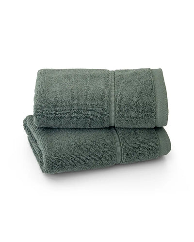 Classic Turkish Cotton Ultra-Dense 800 GSM Washcloth Set of 2