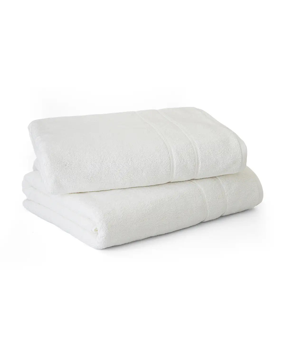 Classic Turkish Cotton Ultra-Dense Bath Towel Duo