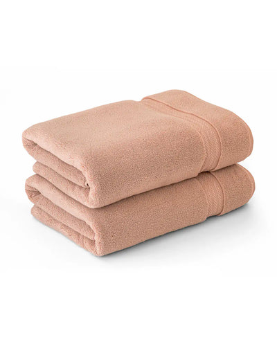 UltraSoft Premium Cotton 700 GSM Bath Sheet Towel Set of 2