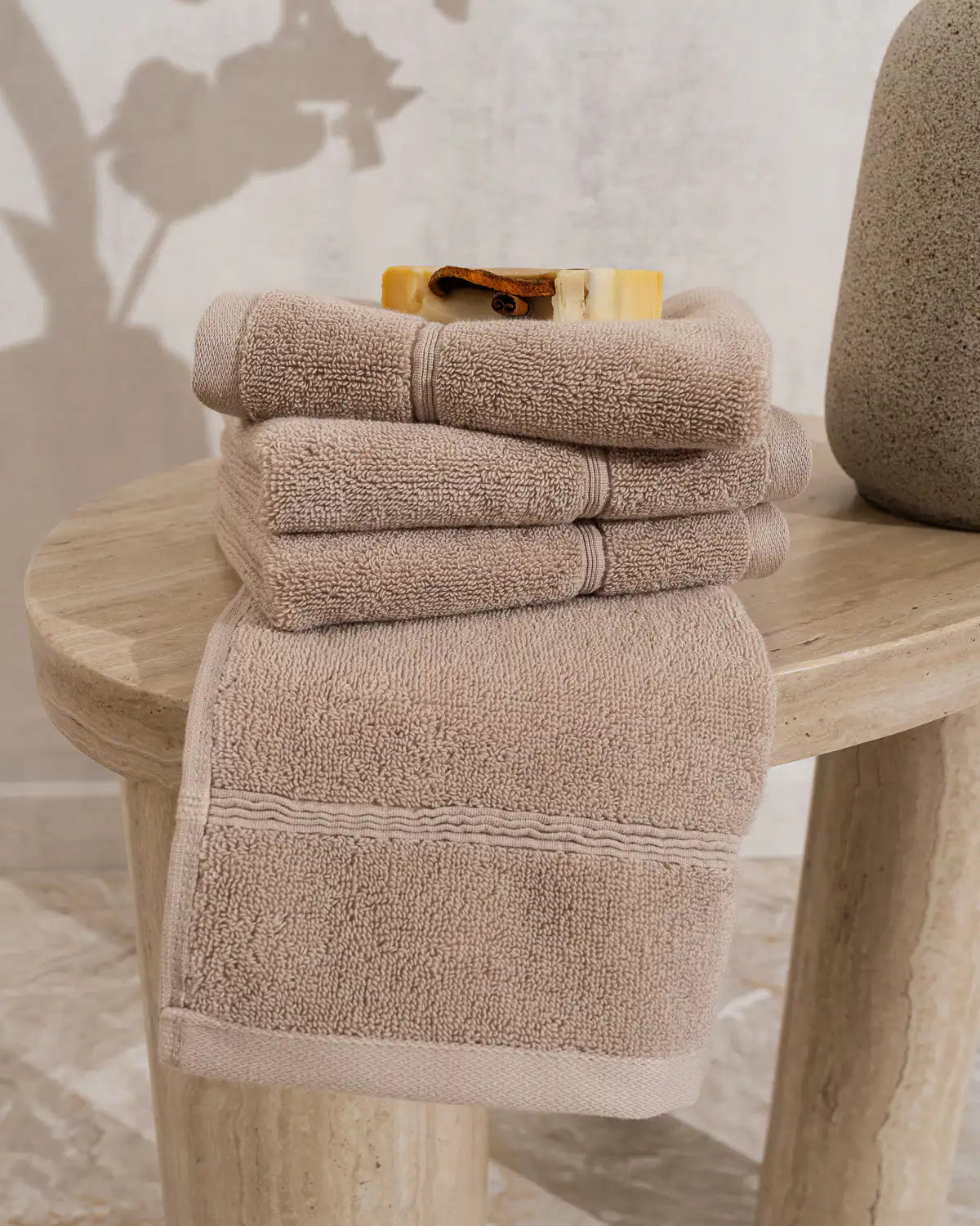 Classic Turkish Cotton Ultra-Dense Washcloth Duo