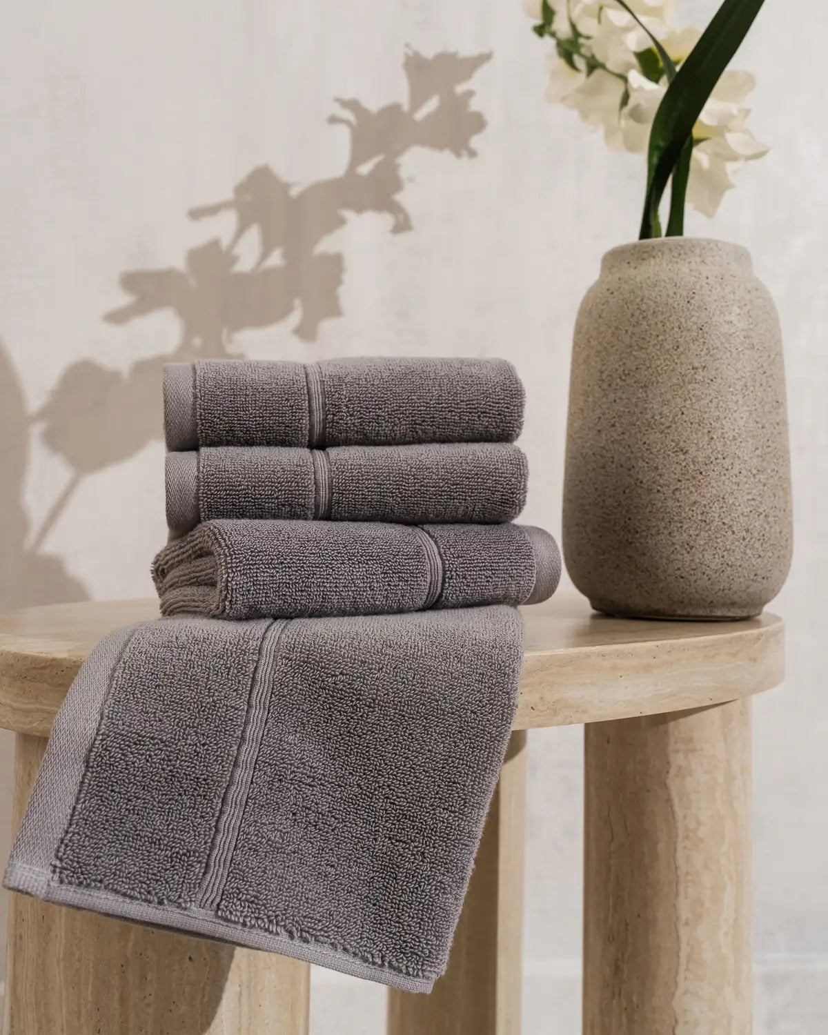 Classic Turkish Cotton Ultra-Dense Washcloth Duo