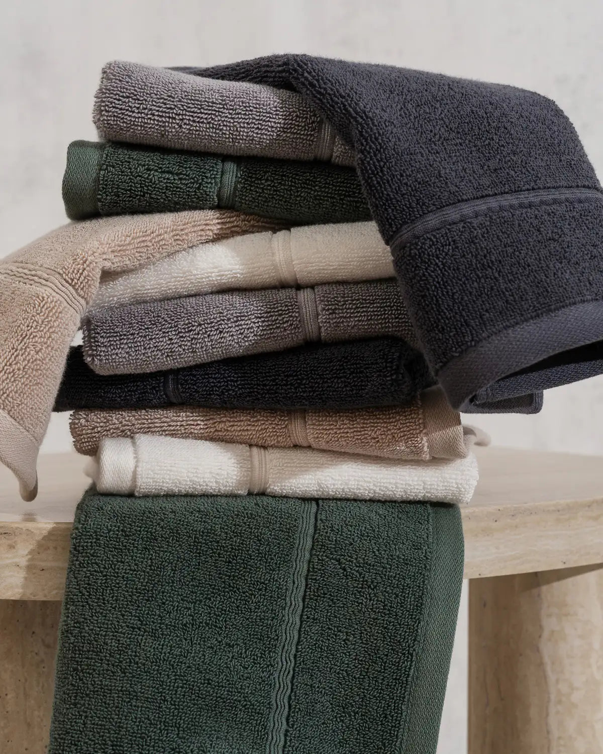 Classic Turkish Cotton Ultra-Dense Washcloth Duo