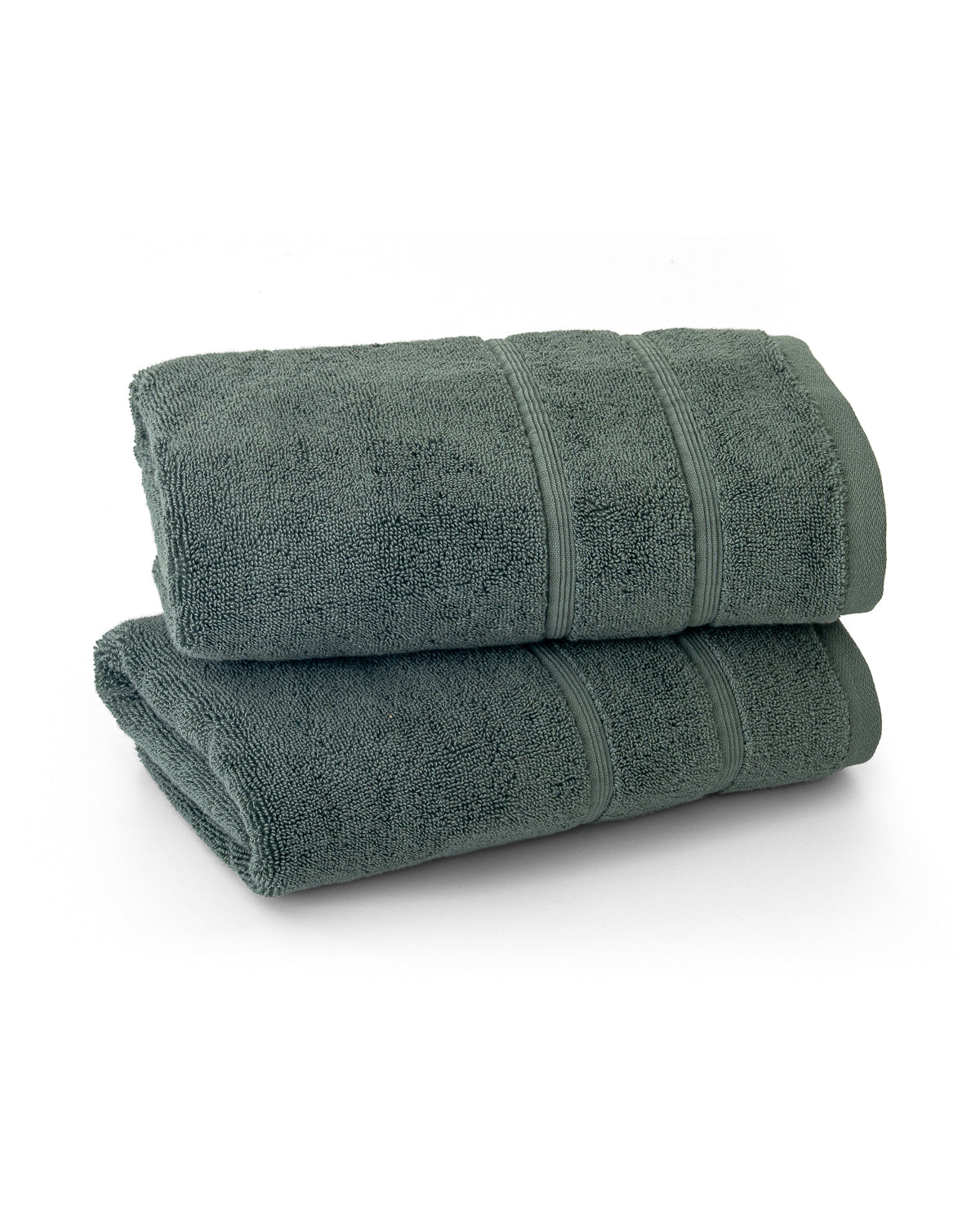 Classic Turkish Cotton Ultra-Dense Hand Towel Duo