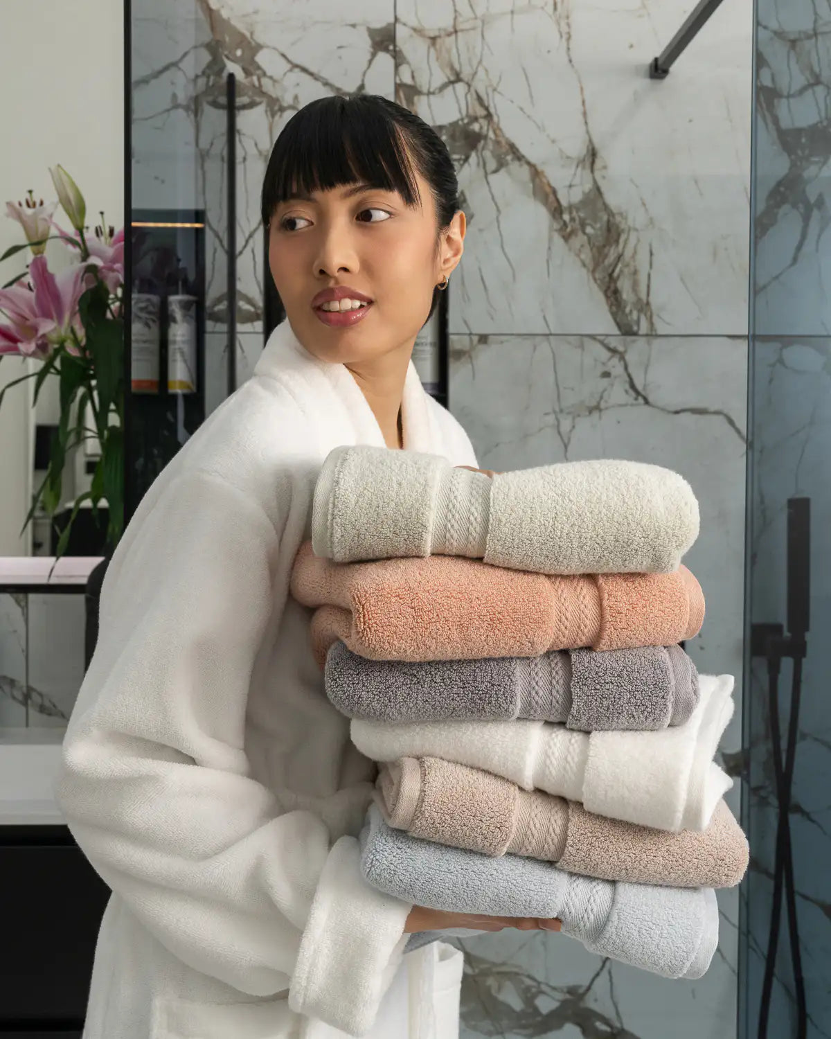 UltraSoft Premium Cotton 700 GSM Hand Towel Duo